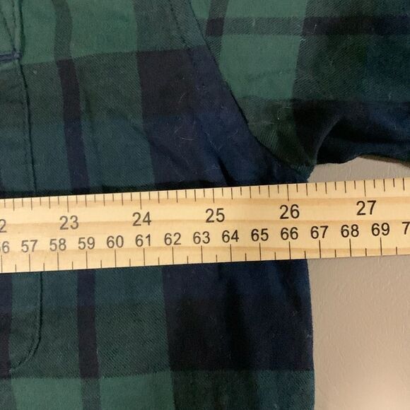 Polo Ralph Lauren Men’s Sleepwear Button Down Size XL Green Plaid - Picture 3 of 6